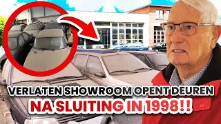 Verlaten Showroom opent deuren na sluiting in 1998!!