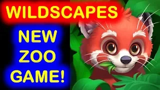 Wildscapes Game! Lovely cartoon zoo building gameplay! Game by Playrix!