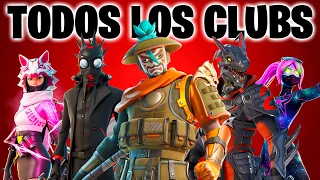 🤯Así son TODAS las 45 SKINS del CLUB de FORTNITE por ORDEN🤯