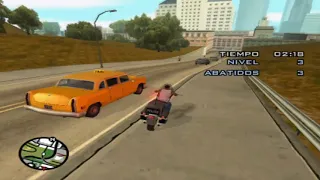 GTA San Andreas Loquendo CJ trabaja de policia Loquendo