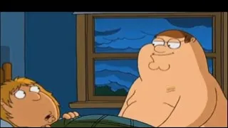 Family guy, Peter has a SURPRISE for Chris!