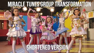 Idol x Warrior Miracle Tunes|| Group Transformation (Short ver. & 5 Girl ver.)