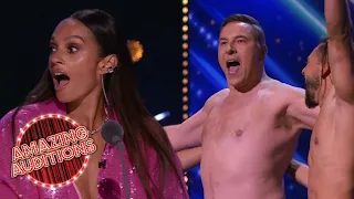 DAVID WALLIAMS STRIPS On Australia's Got Talent 2022! | Amazing Auditions