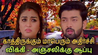 விக்கி - அஞ்சலிக்கு விழுந்த ஆப்பு | Mr Manaivi Today Episode | Mr Manaivi Serial Promo | TamilSerial