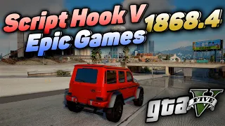 Вышел Script Hook V 1868.4 для GTA 5 от EPIC GAMES STORE! CRITICAL ERROR РЕШЕНИЕ! ГТА 5 Скриптхук!