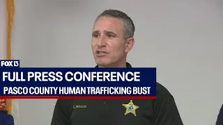 Full press conference: Pasco County Human Trafficking
