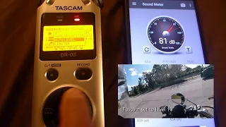 Set audio level vs. Using auto level audio control on the Tascam DR-05 audio recorder