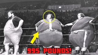 Top 10 Heaviest Wrestlers of all Time  (REAL WEIGHTS) - #2 would Shock You!