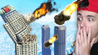 Supravietuieste Unei Ploi de METEORITI in GTA 5!