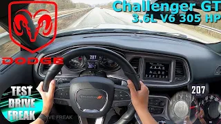 2019 Dodge Challenger 3.6 V6 GT AWD Blacktop 305 HP TOP SPEED AUTOBAHN DRIVE POV