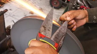 How To Sharpen Sheep Shears /Easy Tricks/