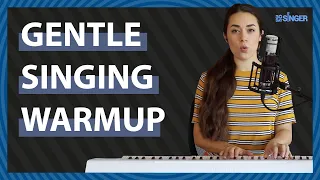 Super Easy Gentle Singing Warmup for Beginners | 30 Day Singer