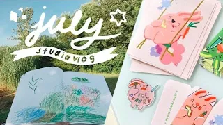 Month of Painting, Reading, Thrift Flips & More!! ✸ Artist Studio Vlog ✸