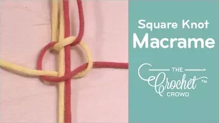 Tie Square Knot for Macrame | BEGINNER