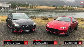 The Mazda MX-5 Miata & Hyundai Veloster N Are Two Completely Different Sports Cars for Under 30k