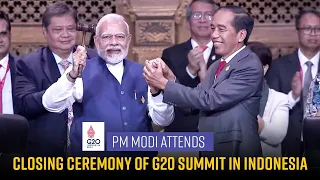 PM Modi attends closing ceremony of G20 Summit in Indonesia