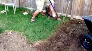 How to remove sod by hand, the easy way