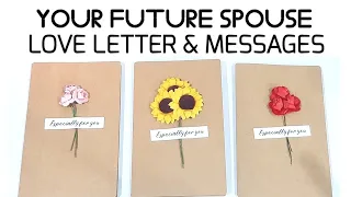 PICK• LOVE LETTER 💌 FROM YOUR FUTURE SPOUSE/LIFE PARTNER 👰‍♀️🤵 SUPER DETAIL TIMELESS READING