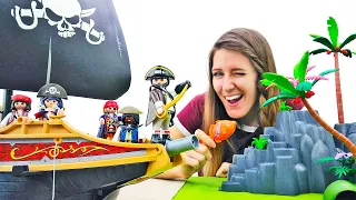¡Una tormenta destruye el barco de los piratas! La Guardería Infantil de Ana. Juguetes populares