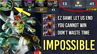 WTF 1v5 Pro Medusa vs Anti-Mage Impossible Never Give Up Comeback vs HARD Counter Pick Epic Dota 2