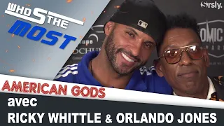 😂 AMERICAN GODS : Ricky Whittle et Orlando Jones s'amusent