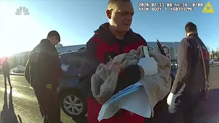 Surprise Delivery: Body Camera Rolls As Officer Helps Frantic Couple With Birth