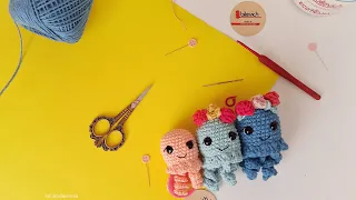 IDEA para tejer y Vender! 💕 En TENDENCIA crochet fácil de hacer 💪🏼 Medusas/pulpos a crochet