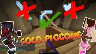 ⛏ Solo con il Piccone ?? Bedwars Sfide 🍪