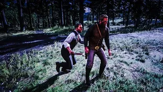 Something strange happened when i returned to Wrobel house at night. | Rdr2 |