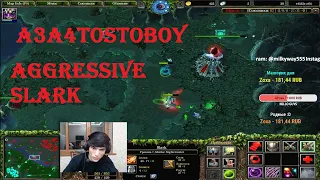 Сларк охота за головами))!!! A3A4TOSTOBOY (Dota Slark)  (Сларк дота)