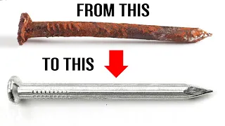 How to Remove Rust from Metal Quickly - Home Made Solution