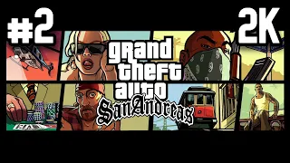 Grand Theft Auto: San Andreas ⦁ Прохождение #2 ⦁ Без комментариев ⦁ 2K60FPS