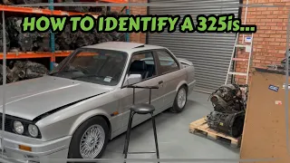 BMW E30 325is - How to identify a 325is