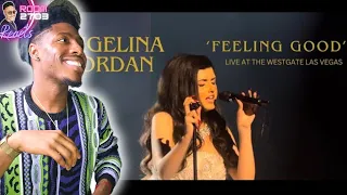 Angelina Jordan Reaction 'Feeling Good' (Live in Las Vegas) ✨