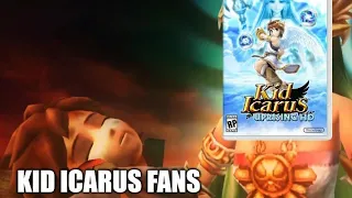 Being a Kid Icarus Uprising Fan every Nintendo Direct