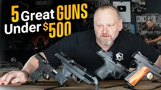 Top Handguns Of 2023 That Are Under $500