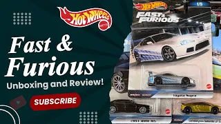 Hot Wheels Fast & Furious Premium Set Unboxing & Review!