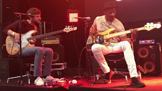 Michael League en Marcus Miller jam tijdens panel Jazz Bass Now op North Sea Jazz 2018