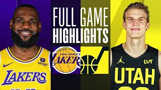 LA Lakers vs Utah Jazz Full Game Highlights | Feb 16 | NBA Regular Season 2024