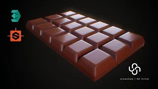 Chocolate Bar | Autodesk3dsMax/Substance Designer Tutorial