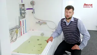 Как пользоваться гидромассажной ванной?