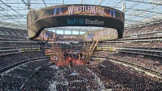 Wrestlemania 39 (Night 1) Opening Moments Inside of Sofi Stadium