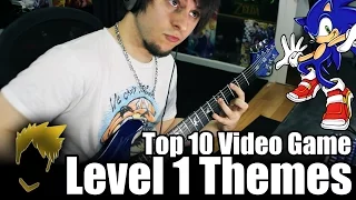 Top 10 Video Game Level 1 Themes - Guitar Medley (FamilyJules7x)
