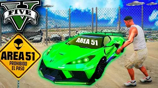 ROBANDO VEHICULOS MILLONARIOS DEL AREA 51 en GTA 5 (MODS) - ElChurches