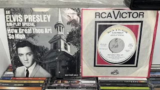 SUPER RARE ORIGINAL ELVIS PRESLEY LP’s & EP’s @ INFINITY RECORDS. The King’s Court.  HGTA 45 SOLD!