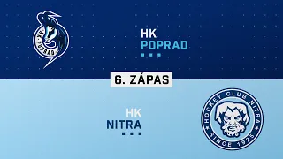 6.zápas štvrťfinále HK Poprad - HK Nitra HIGHLIGHTS