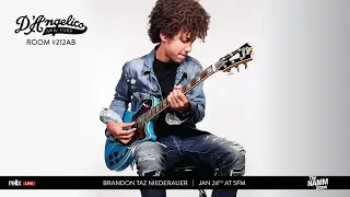 Brandon "Taz" Niederauer :: D’Angelico Guitar :: NAMM Show :: 1/24/19 | 5PM PT