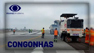 Após obras, aeroporto de Congonhas tem pista mais segura