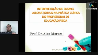 INTERPRETAÇÃO DE EXAMES  LABORATORIAIS NA PRÁTICA  CLÍNICA DO PROFISSIONAL DEEDUCAÇÃO FÍSICA