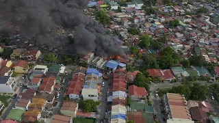 Sunog, sumiklab sa Las Piñas City